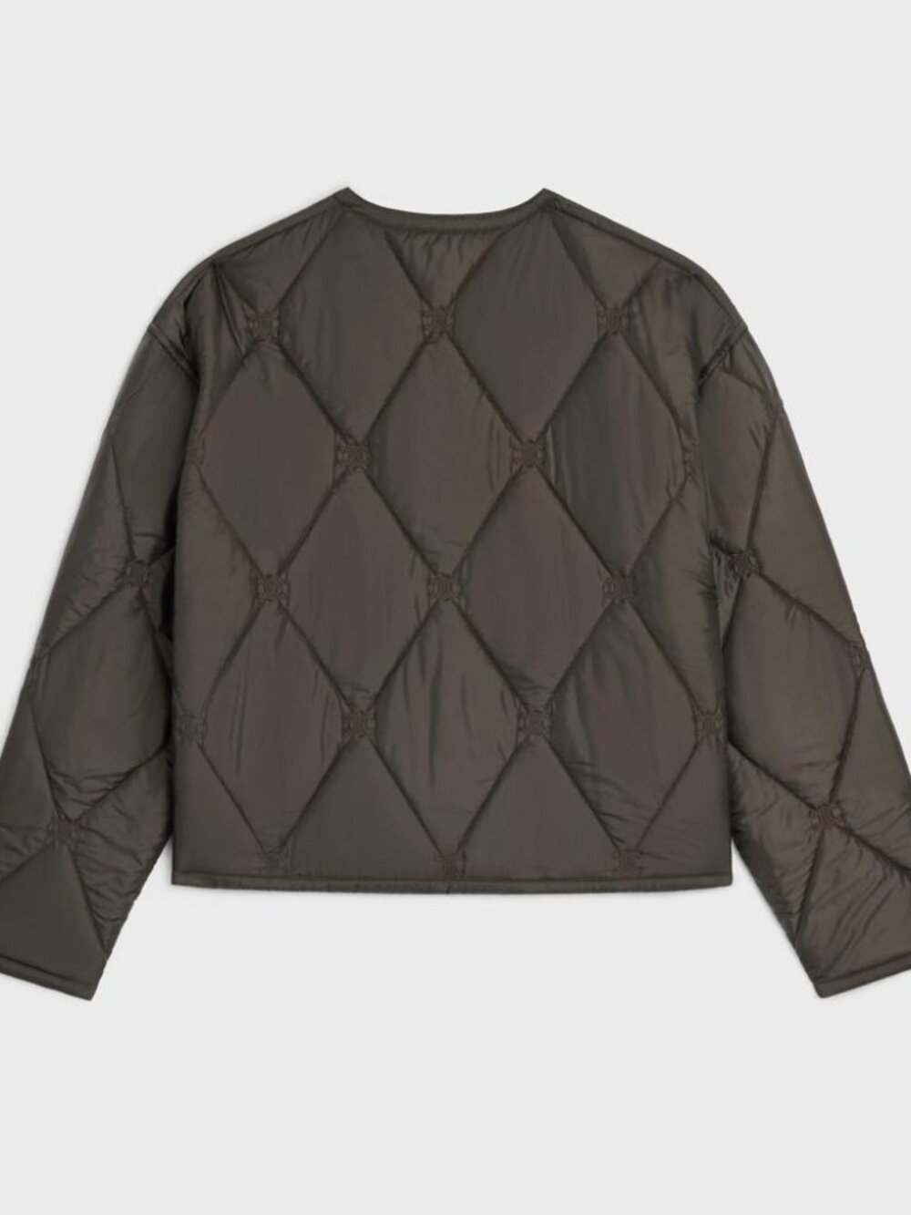 Celine Quilted Zippered Jacket Tag Size 38 Women - Picture 2 of 3